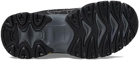 Skechers Men's M. Fit 2.0 Oxford, Black/Charcoal, 14 | Image 2
