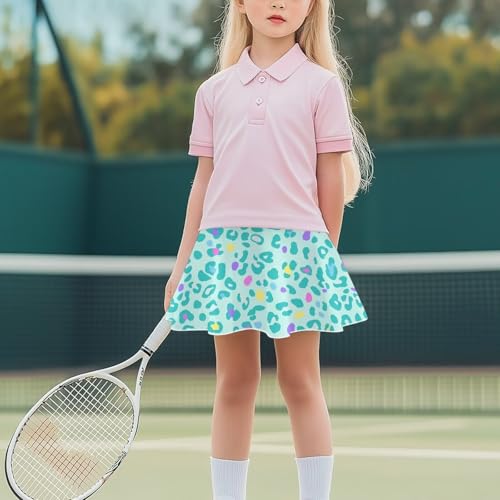Girl's Pleated Mini Skirt Golf Tennis Skirt with Shorts Stretchy Athletic Dance Sports Skorts A Line Swing Skirt3