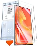 TORRAS Top-Notch Diamond Shield for Galaxy S24 Ultra Screen Protector [9H+ Durable Military-Grade Protection] 0.04s Fingerprint Unlock Bubble Free Aerospace Grade Tempered Glass, 2 Packs 6.8 Inch