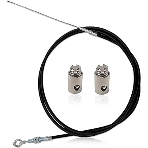 Spurick 71 Inch Throttle Cable for Go Kart Predator 212 cc Engine GX160 GX200 196cc 5.5hp 6.5hp Manco 8252-1390 ASW Go Cart Golf Cart Accelerator Custom Project Cover