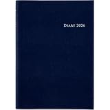 高橋 手帳 2026年 A5 ウィークリー デスクダイアリー カジュアル 3 ブルー No.433 (2025年 12月始まり)