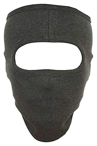 H-Store Ninja Face Mask Pro+ for Bike, Ski, Cycling, Running- Protects from Wind, Sun, Dust-Face Protection Mask (greyplain)