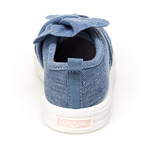 Oshkosh B'gosh Girls Amie Slip-On Shoe, Blue, 8 Toddler #TOP22