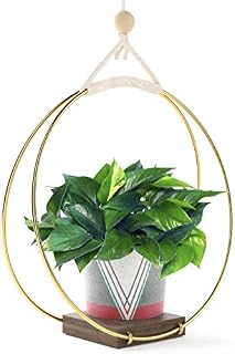 Modern Boho Hanging Planter - Macrame Plant Hanger for Indoor Plants Succulents or