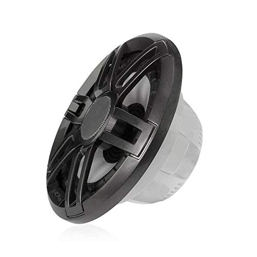 Fusion 1 Pair Xs-Fl65Spgw Xs Series 6.5" Coax White And Gray Sports Grille, Rgb Led With Ms-Rgbrc Rgb Controller #TOP5