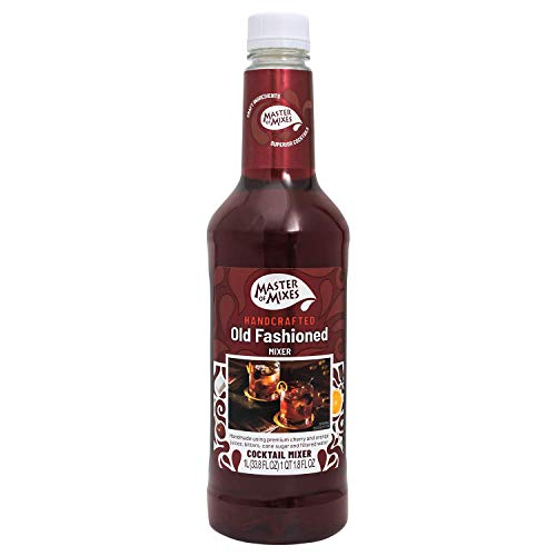 Comparison: Best Old Fashioned Mixer 7 Master of Mixes Old Fashioned Drink Mix, Ready To Use, 1 Liter Bottle (33.8 Fl Oz), Individually Boxed