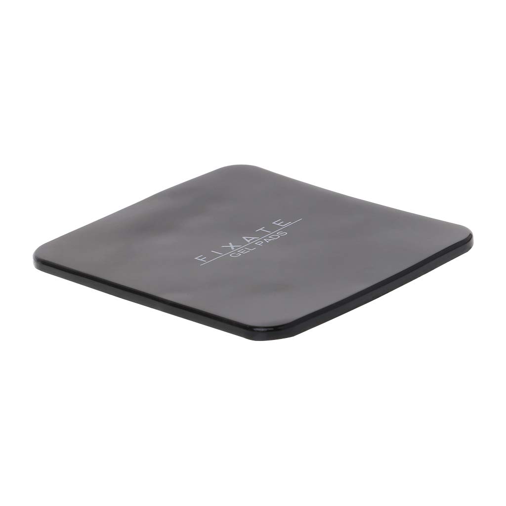 Fixate Gel Pad Potente Fixate Gel Pad Fuerte Stick Adhesivo Pared Casual Stick Flexible Negro A
