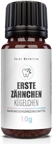 Saint Nutrition® Erste Zähnchen Kügelchen – Zahnungshilfe Baby
