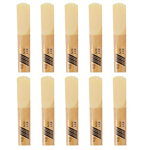 Pimoys 10 Pack Traditional Bb Clarinet Reeds With Plastic Box thumb #3