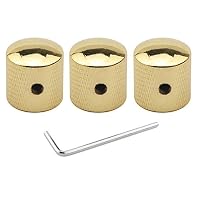Materials:Crafted from high-quality solid metal (iron-based), not cheap plastic, these knobs are built to last. They resist wear, corrosion, and the rigors of frequent use, ensuring your tone and volume controls remain stable and reliable for years t...