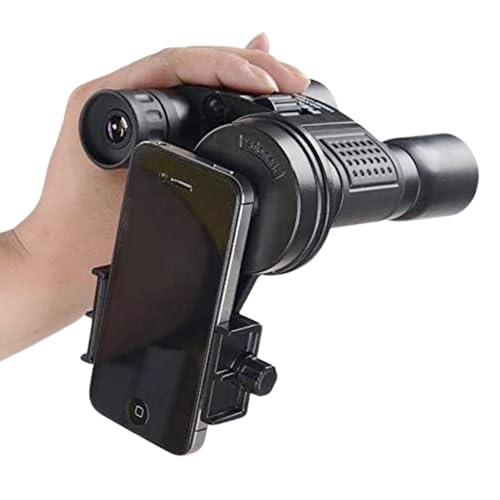 Rongon Universal Cellphone Telescope Clip Cell Phone Photography Adapter for Binoculars Monocular Scopes Telescopes Spotting Scope fits iPhone Samsung HTC LG