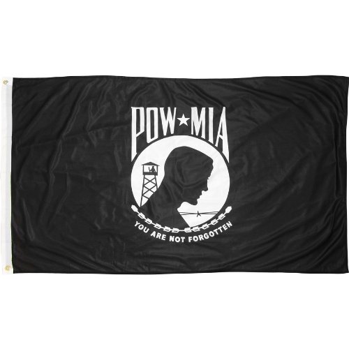 Powmia Super Knit Polyester Flag - Double Sided - 3ftx5ft
