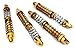 C32096GOLD Alloy Machined 90mm Shocks for 1/10 Scale RC Model Car & Truck
