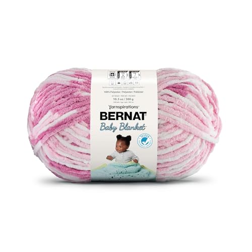 Image of Baby Blanket Big Ball Yarn-Pink Twist