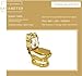 Golden Toilet – Luxury One-Piece Ceramic Mute Siphonic Dual Flush Toilet, 360° Spiral Vortex Flush, Non-Stick Glazing, Elongated Soft Close Seat for Bathroom