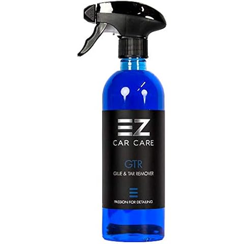 EZ Car Care GTR: Glue & Tar Remover Premium Strength Solvent Based Formula, Softens and Dissolves Tar, Glue, Residue | Safe to Use with Waxes, Coatings, Sealants, Quick and Easy To Apply(500ml) Cover
