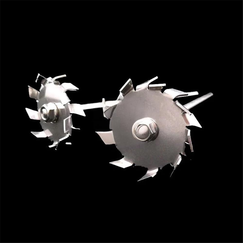 Equipos y suministros de laboratorio Disco de dispersión acero inoxidable SUS304, 1 juego cuchillas con varilla agitadora