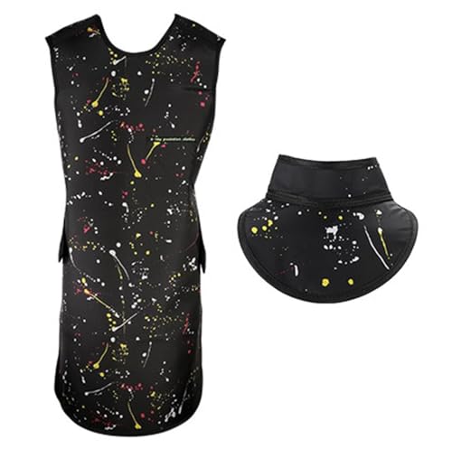 Delantal De Plomo Delantal De Plomo Ligero para Protección contra Rayos X 0,35 Mmpb/0,5 Mmpb, Delantal De Plomo Resistente A La Radiación con Tiroides Protector De Cuello 0.5mmpb