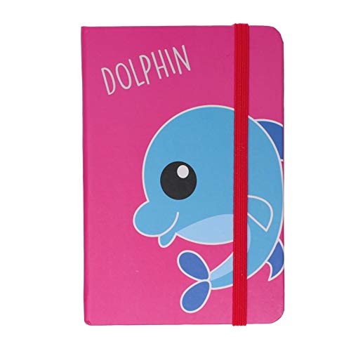 Image of Cute Dolphin A6 Hardback Ruled Pocket Notebook