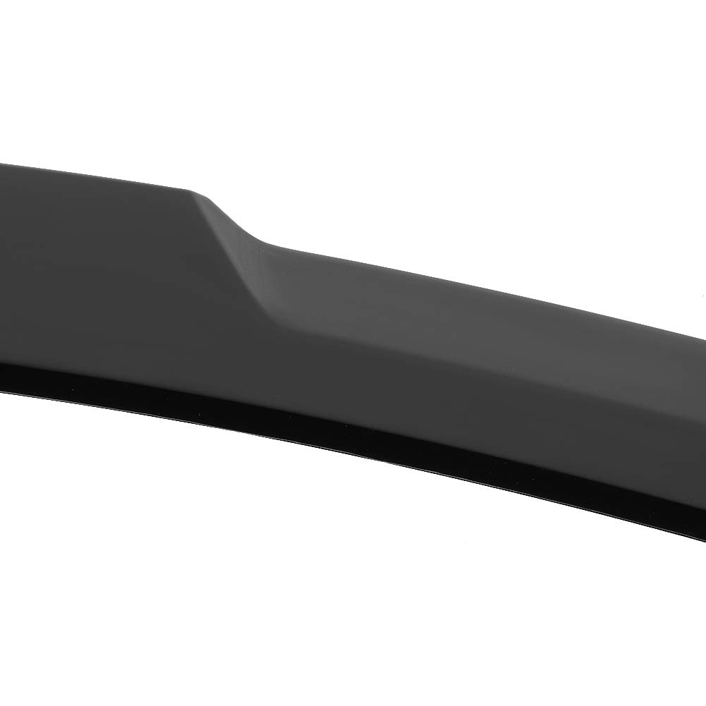 Akozon aile de coffre Remplacement de Modification noir brillant d'aile de queue d'aileron