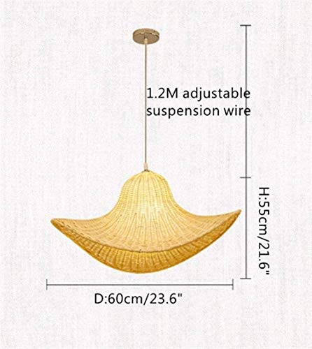 Lustre tissé à la main en design chinois pour salon élégant