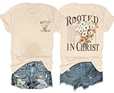 AMWIPE Faith Over Fear Shirt Womens Christian Tshirts Religious Sayings Tees Vintage Bible Verse Inspirational Tee Tops