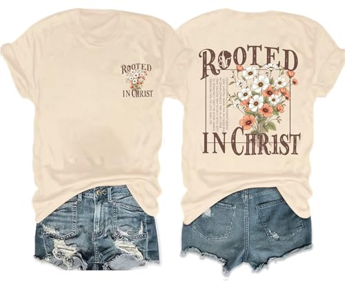 AMWIPE Faith Over Fear Shirt Womens Christian Tshirts Religious Sayings Tees Vintage Bible Verse Inspirational Tee Tops