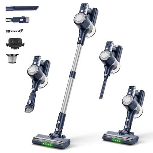 6-in-1 Cordless Vacuum Cleaner with LED Headlight