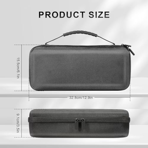 Image of Gepicest Carrying Case for Nintendo Switch 2 (2025) Steam Deck Rog Ally Switch Oled Hori Split Pad Pro Handheld Console Gaming Accessories Dock Station AC Charger Large Travel Portable Game Case