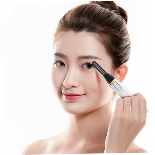 Ipetboom Heat Eyelash Curler Rechargeable Lash Curler Wand Quick Heat Pain- Design for Women