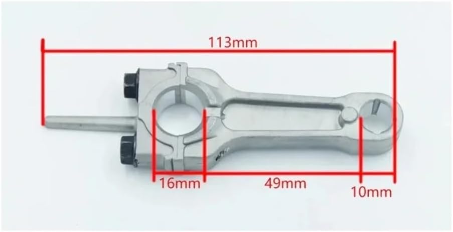 Connecting Rod Fit for GXV50 FG205 2HP 49.4CC 53CC Con Rod Tiller Conrod Assembly Caltivator Construction Parts