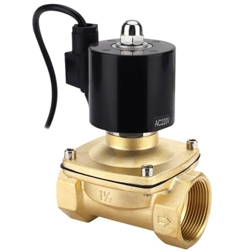 Électrovanne étanche 220V DN32 1-1/4 pouce normalement fermée pour contrôle d'eau - 5