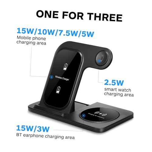 Chargeur sans fil pliable NUOBESTY station épurée en ABS rigide - 7