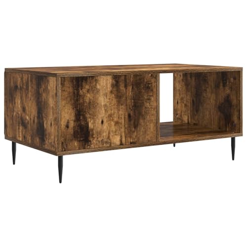 Table basse rectangulaire avec rangement pour désencombrer le salon