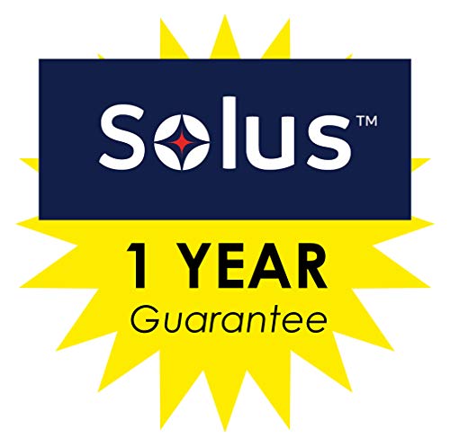 Solus SB-2410 Outdoor Surface Mount Lamp Post Base Cover – Light Duty Base Cover for 3\" Post Bases – Made in USA (Black (Set of 2))
