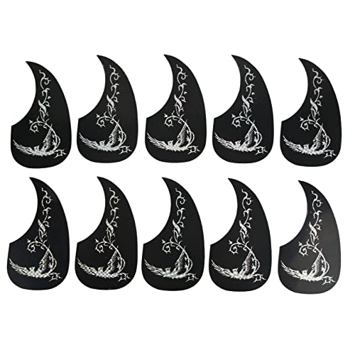Pickguard, motif d’hirondelle de plaque de protection anti-rayures pour la fête(Argent) - Les Beatles, Paul McCartney, John Lennon, RIngo Starr, George Harrison Pickguard, motif d'hirondelle de plaque de protection anti-rayures pour la fête(Argent) – Image 8