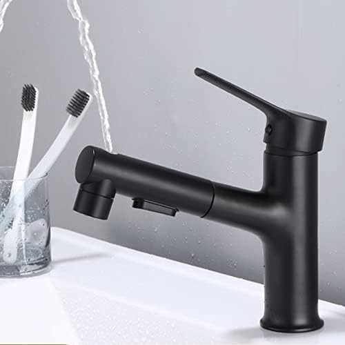 Robinet mitigeur de lavabo avec douchette 2 modes jet pour un nettoyage précis