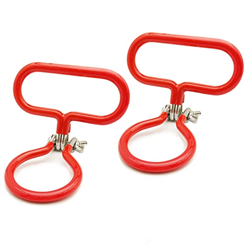 2 Pack Carboy Handle Glass Carboy Handle Heavy Duty Carboy Holder for Smooth Neck 3 Gallon 5 Gallon 6 Gallon 6.5 Gallon Glass Carboys for Fermenter Wine Making Beer Brewing Home Brewing Equipment