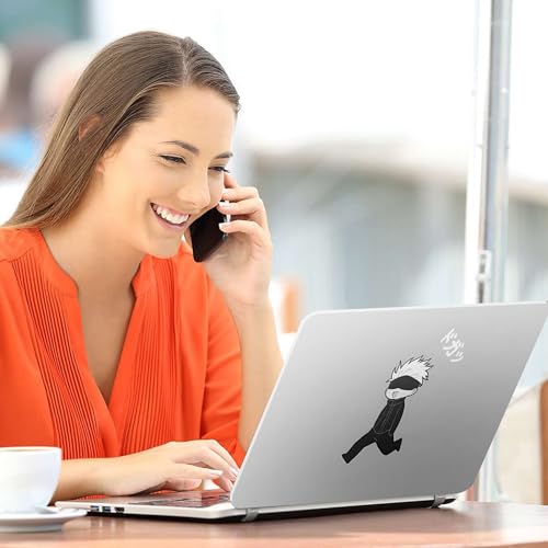 Image of Full Body Laptop Skin Bubble-Free| Laminated| Removable| HD Quality Sticker for Laptops Upto 15.6 Inches Compatible with Hp /Dell /Acer /Lenovo /Asus etc.(Anime-224)