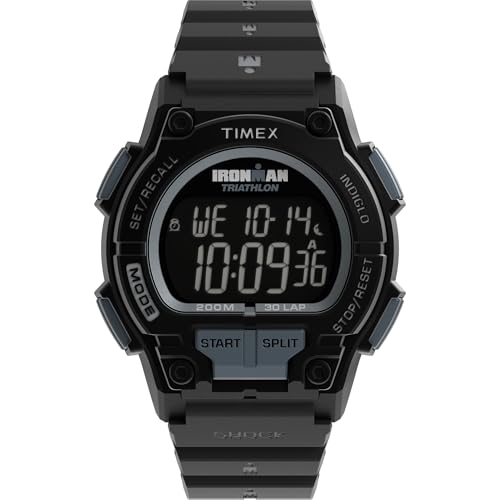 Montre homme TIMEX IRONMAN Shock Endure 42 mm noire antichoc étanche sport