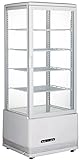TECHTONGDA Commercial Refrigerator Cake Display Case Pie Beverage Refrigerated Cabinet Showcase 110V 35.6-53.6 F