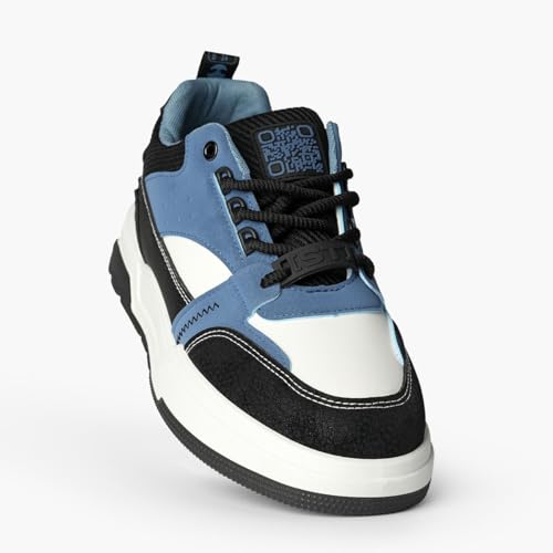Image of SOLETHREADS VICE Sneakers for Men | Stylish & Fashionable| Comfortable|Walking Shoes| Lightweight Flexible| Skid-Resistant| Everyday |Casual Shoes for Men
