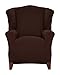 Madison Mason Loveseat Slipcover Chocolate
