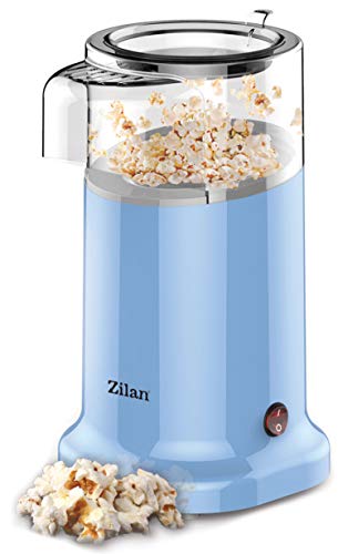 Popcornmaschine | 1200 Watt | Fettfrei | 3-5 min Zubereitungszeit | Modernes Design | Super leichte Bedienung…