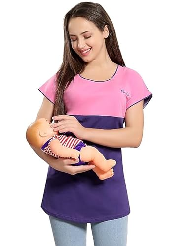 Image of AV2 Women Cotton Nursing Regular Fit Top