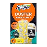 Swiffer Dusters Heavy Duty Multi-Surface Duster Refills for Cleaning, Unstopables, 6 Count