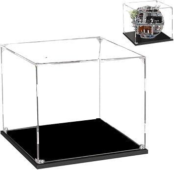 Acrylic Display Case for Lego 75159 Dustproof Clear Display Box Showcase for Death StarModel is NOT Included !2mm