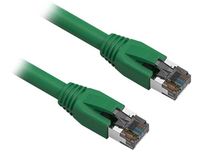Cable de red Ethernet Cat8 S/FTP 2GHz 2.1 m verde miniatura 1