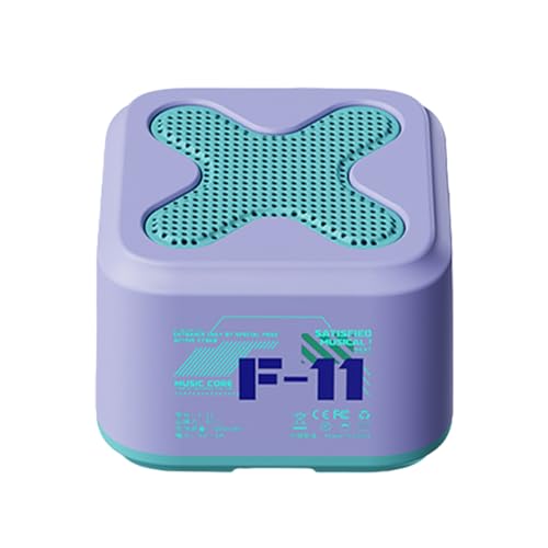 Altavoz inalámbrico pequeño con diseño de subwoofer, altavoces inalámbricos portátiles de volumen alto para coche, al aire libre, playa, camping