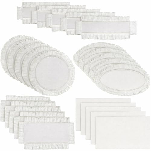 25 Pieces Sublimation Hat Patches Distressed Sublimation Patches Iron on Blank Patches Fabric Repair Sublimation Blank Patch Patches for Hats Clothes Uniforms Jeans Backpacks Dog Vest by Jutom - Used condition - US$19.22